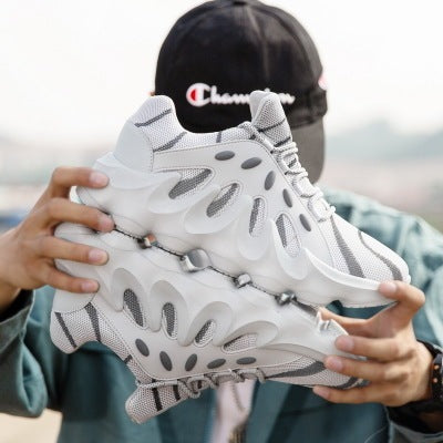 Increased breathable men's shoes