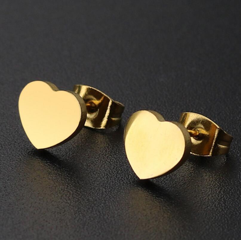 Korean fashion stainless steel ear jewelry