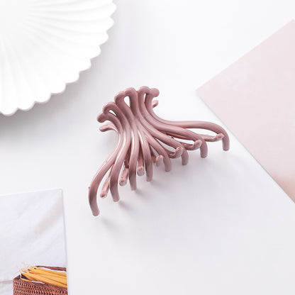 Large bath grab simple wild big hair ponytail clip