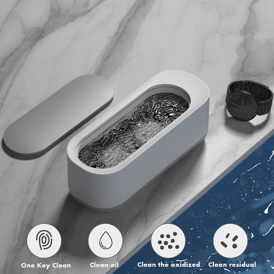 Ultrasonic Cleaning Machine Washing Jewelry Glasses Watch Ring Dentures Cleaner