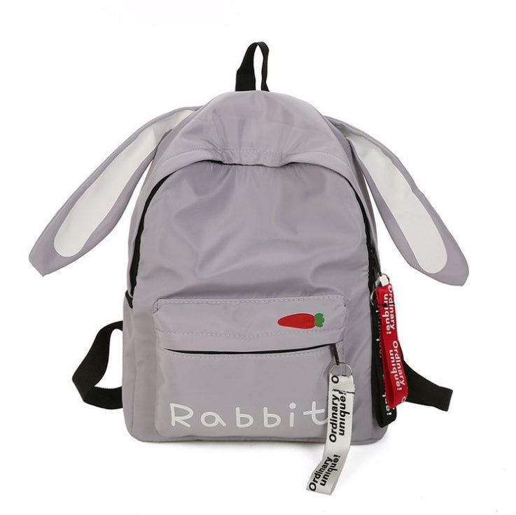 Waterproof nylon big ears backpack new cartoon cute embroidered leisure backpack junior high school bag