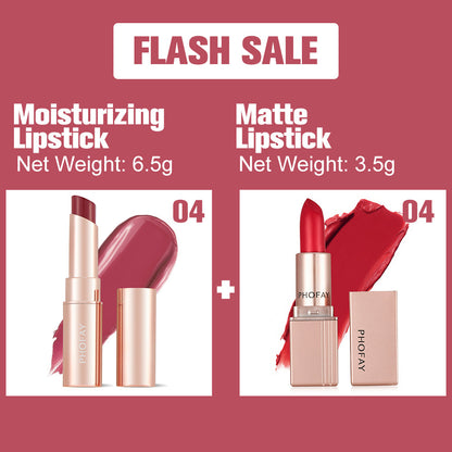 PHOFAY Moisturizing Lipstick And Matte Lipstick