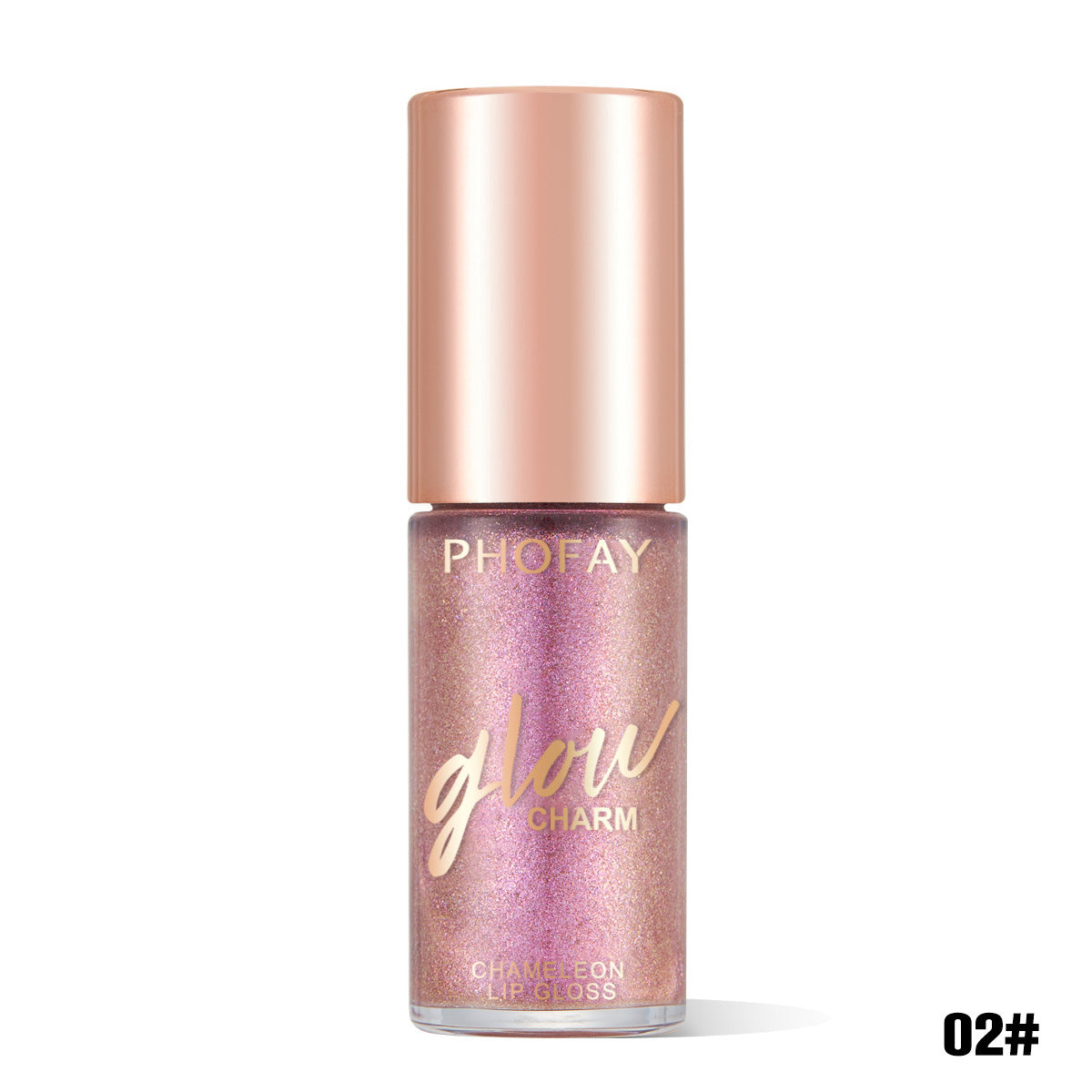 PHOFAY GLITTERING MOISTURIZING SHIMMER LIP GLOSS