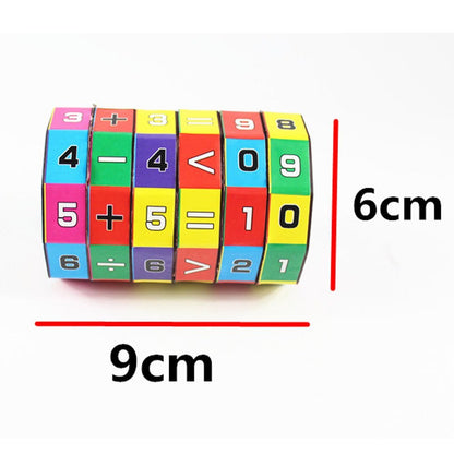 Children Kids Mathematics Numbers Magic Cube Toy Puzzle Game Gift