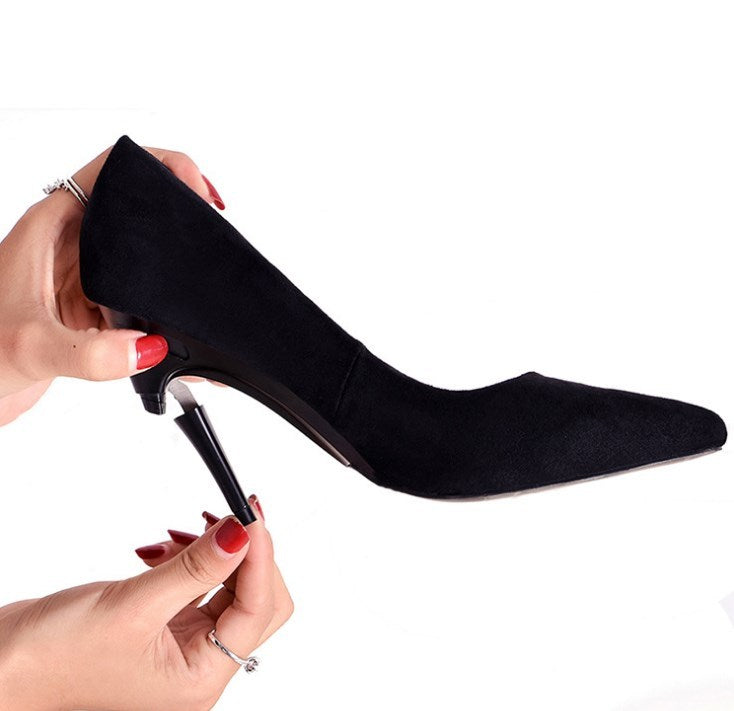 Retractable Folding High Heels