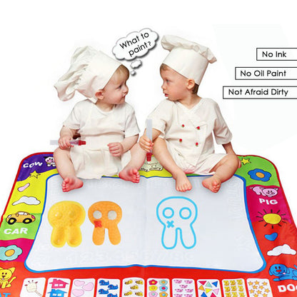 Kids Add Water with Magic Pen Doodle Painting Picture Water Drawing Play Mat