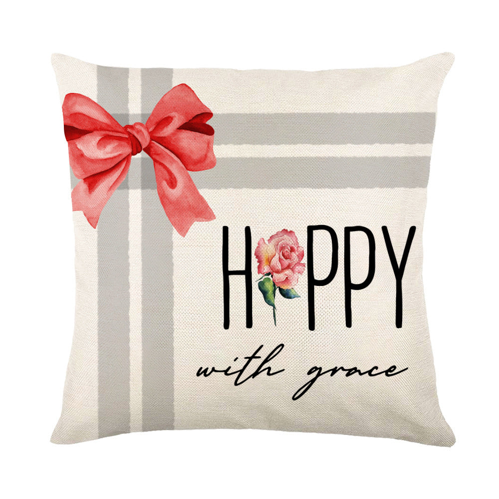 Christmas Decorations sofa Square Throw Pillow Cushion Cover