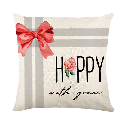 Christmas Decorations sofa Square Throw Pillow Cushion Cover