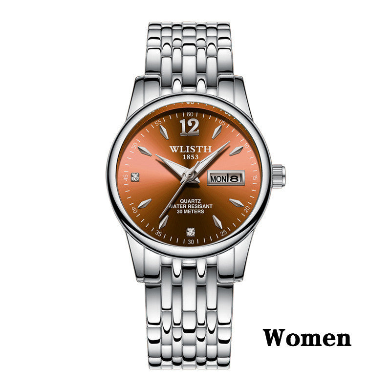 Women Dress Watch Rose