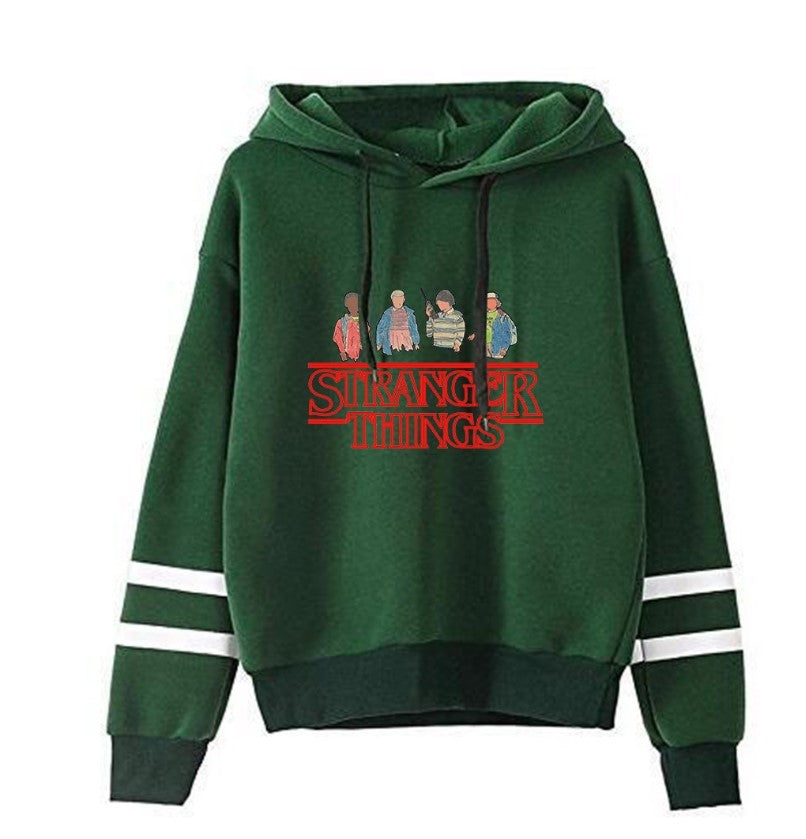 Stranger Things Striped Hoodie