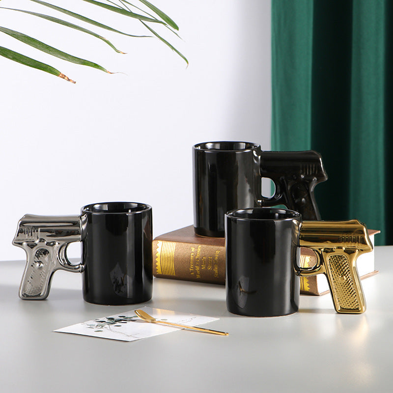 Gun Handle 3D Creative Ceramic Mug