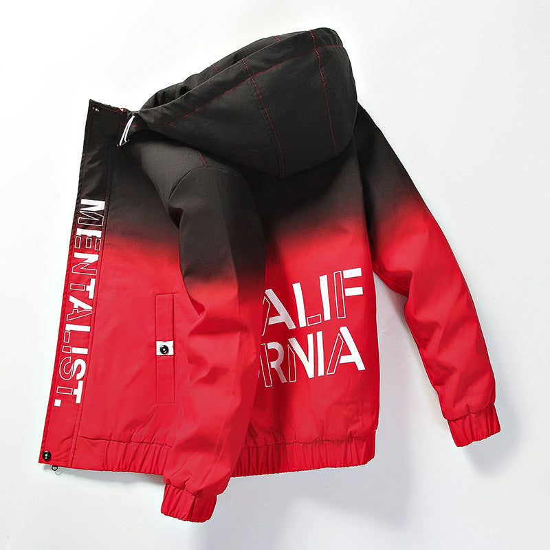 Thin Gradient Jacket For Men