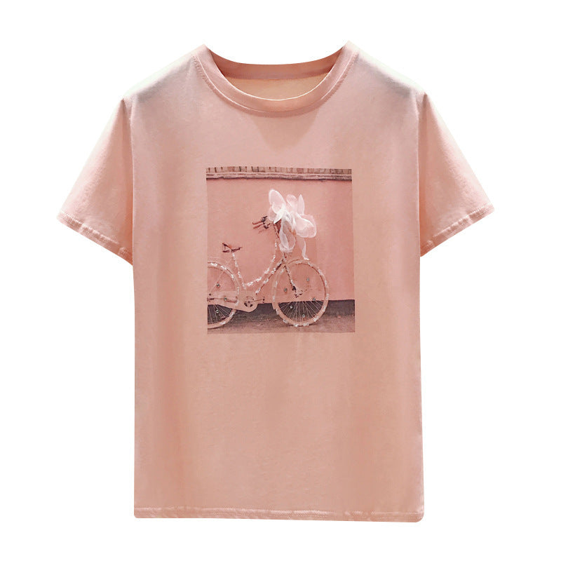 Summer Fashion Loose Blouse T Shirt