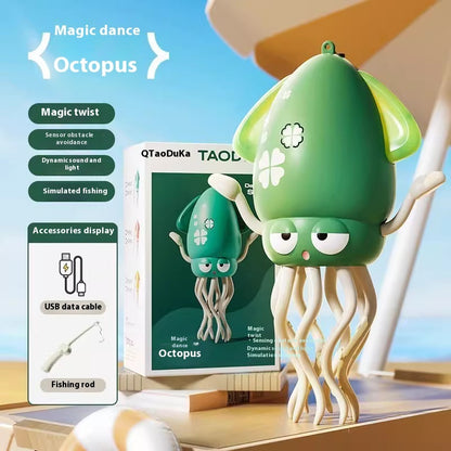Octopus Automatic Sensing Obstacle Avoidance DancingToy