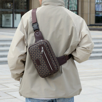 Chest Printed Light Luxury Cross-border Shoulder Bag Casual