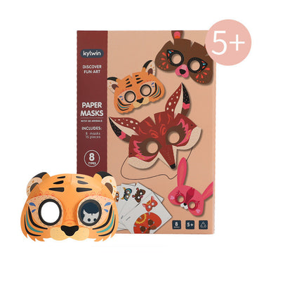 3D Three-dimensional Origami Robot Hand-assembled Toy