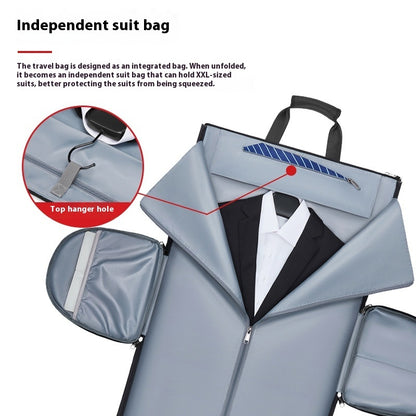 High Quality Suit Bag Large Capacity With Shoe Compartment Dry And Wet Separation