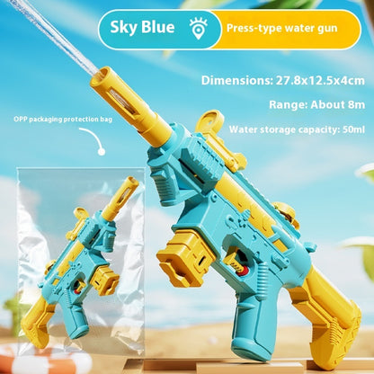Fireworks Water Gun Pull-out Children's Toy