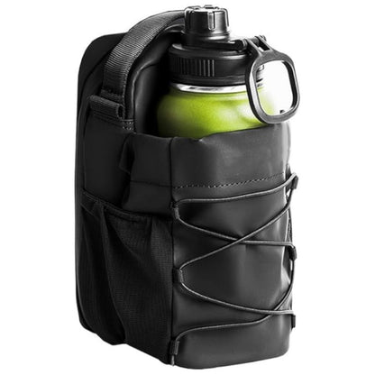 Magnetic Fitness Bottle Holder & Cross Body Bag Sticks to Racks, Machines & More