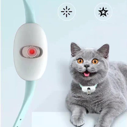 Automatic Cat Collar Electric USB Charging  Toy Smart Laser Teasing