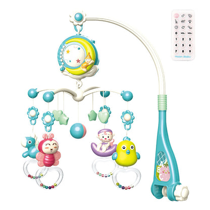 Baby Rattles Crib Mobiles Toy Holder Rotating Mobile Bed Bells