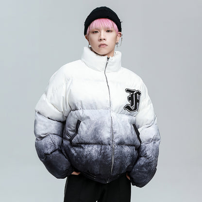 HARAJUKU FADED LOOSE PUFFER