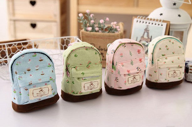 Korean pastoral small Suihua mini small hasp cute fashion change key bag