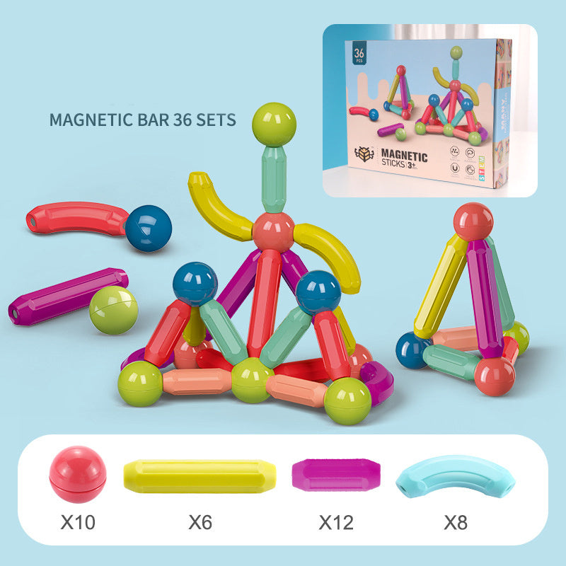 Baby Toys Magnetic Stick Building Blocks Game Magnets set