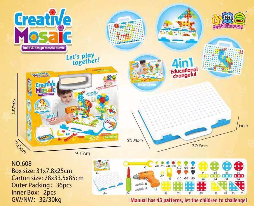 Kids Creative Building Kits Educational Blocks Sets