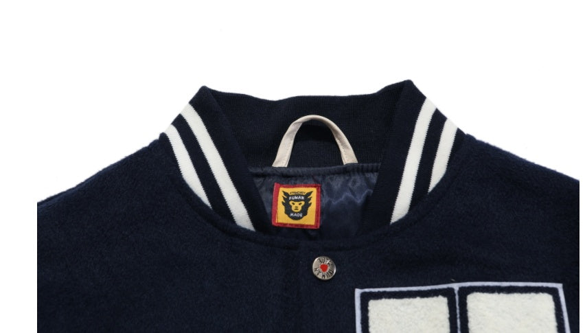 Baseball Uniform Style Women's Jacket