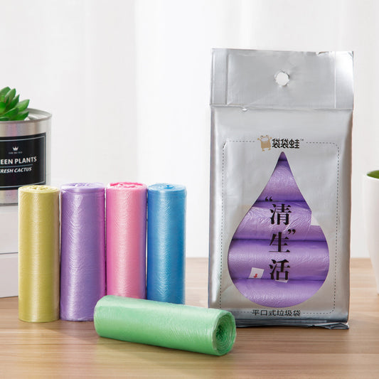 150pcs 5 Rolls Bag Color trash bags
