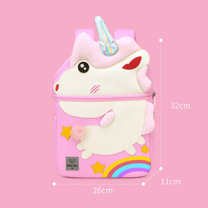 Cute children cartoon school bag