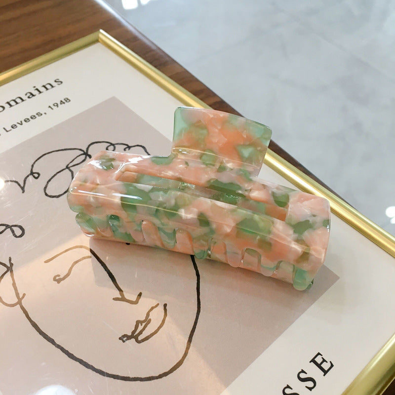 Grab Acetate Ponytail Temperament Hair Clip