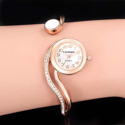 Fashion Luxury Rose Gold Ladies Watch