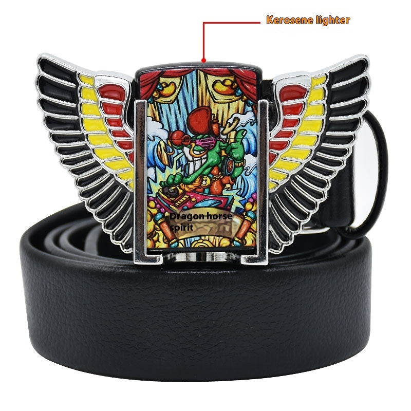 Leisure All-matching Fashion Lighter Belt