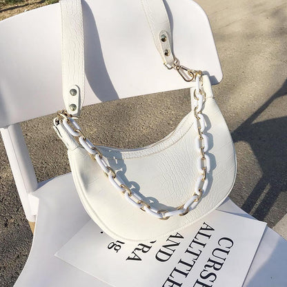 Crossbody baguette dumplings Bag