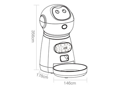 Automatic pet Intellegent feeder