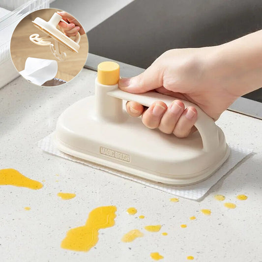 Kitchen Bathroom Toilet Cleaning Magic Brush with Wipes