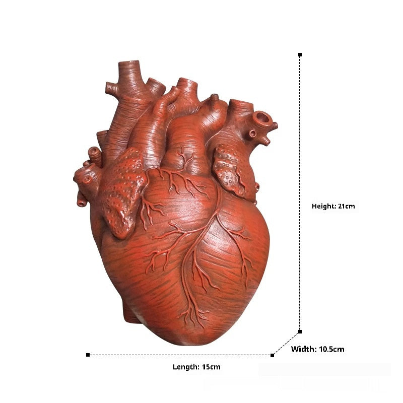 Heart Shape Flower Vase Nordic Style Flower Pot