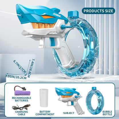 New Shark Electric Water Gun Toys Fully Automatic