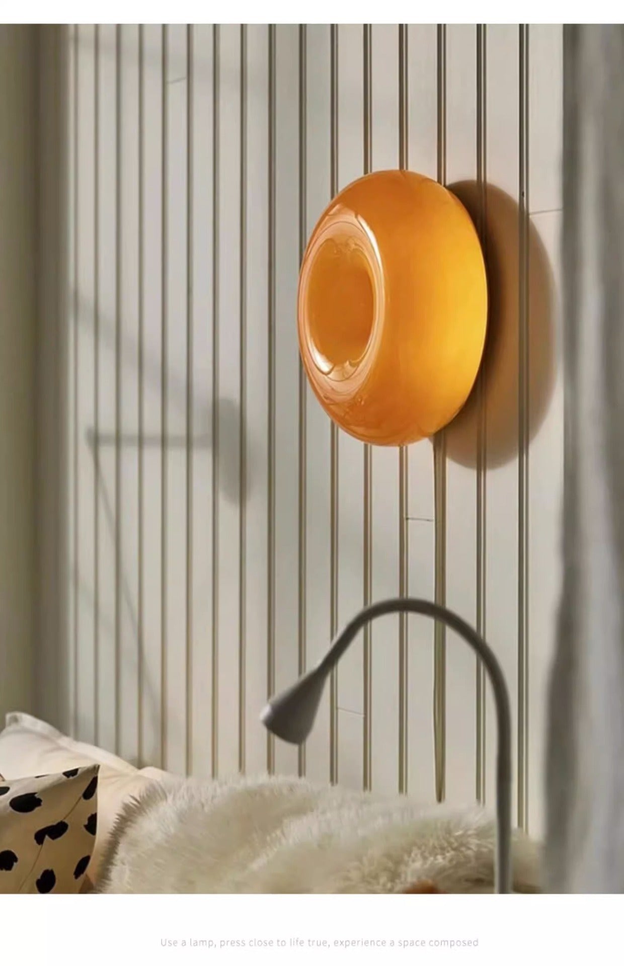 Antique Bedroom Glass Decoration Ambience Lamp Multipurpose