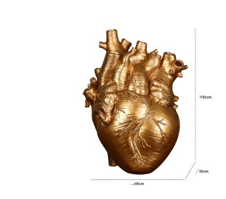 Heart Shape Flower Vase Nordic Style Flower Pot