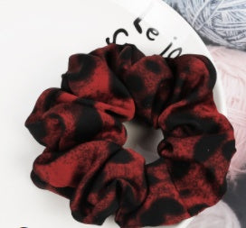 Bright Leopard Style Scrunchie
