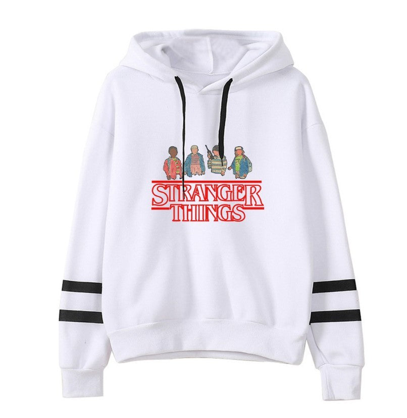 Stranger Things Striped Hoodie