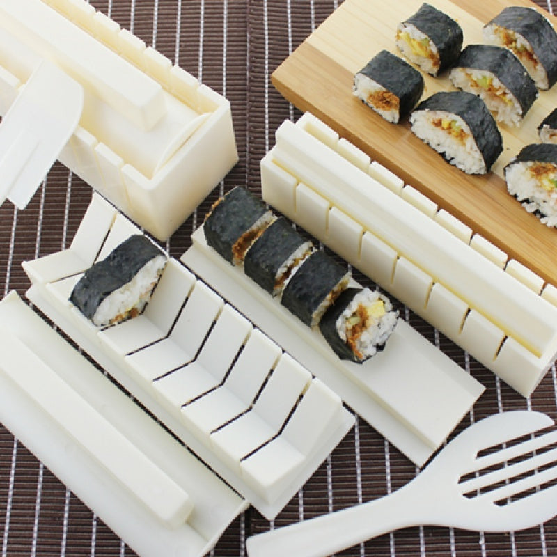 Rice Ball Sushi Maker Mold Kitchen Sushi Making Tool Set For Sushi Roll