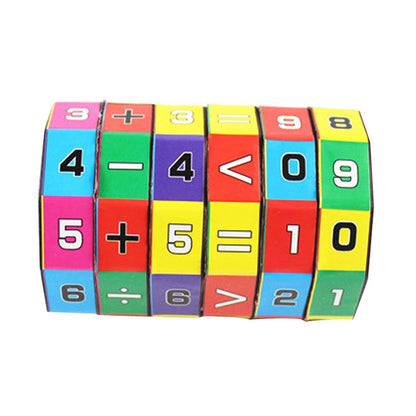 Children Kids Mathematics Numbers Magic Cube Toy Puzzle Game Gift