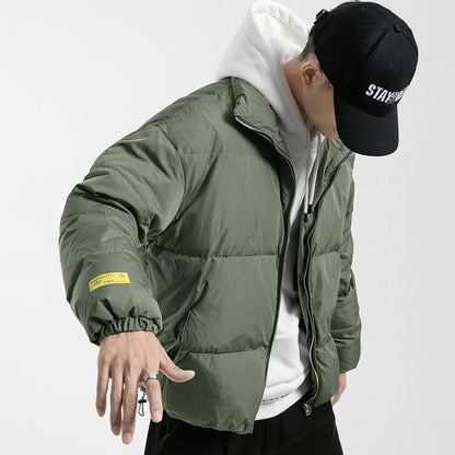 Men's Stand Collar Padded puffer Jacket