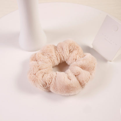 Girly cute plush Hair Scrunchie