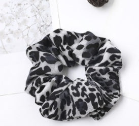 Bright Leopard Style Scrunchie