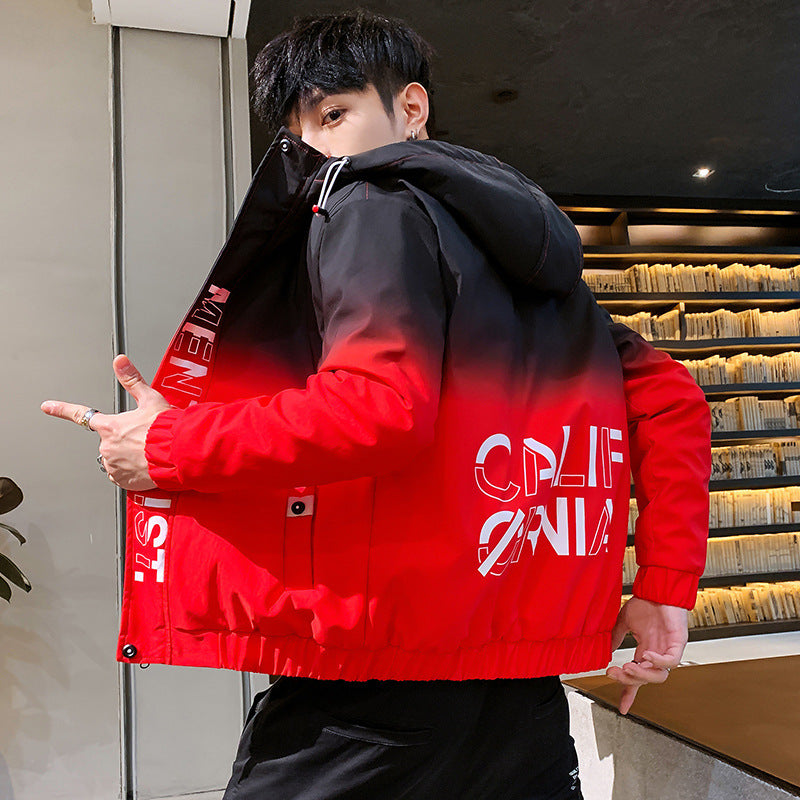 Thin Gradient Jacket For Men